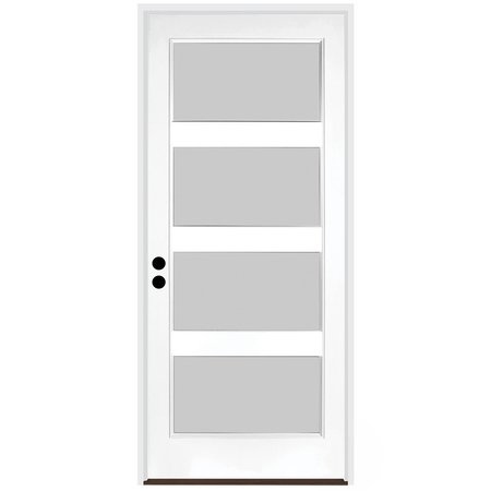 TRIMLITE Exterior Single Door, Right Hand/Inswing, 1.75 Thick, Fiberglass 3068RHISPSF20F4LS691615B